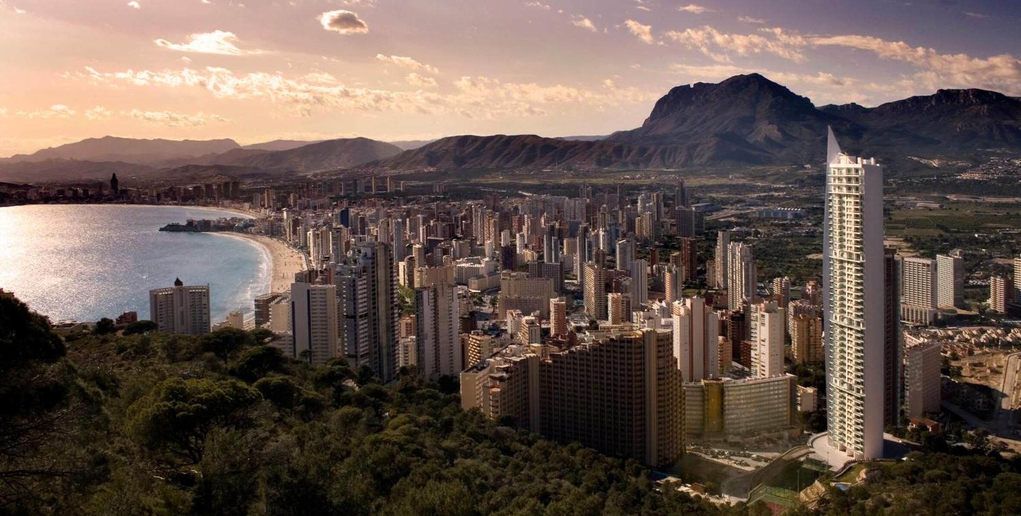 Skyscraper Apartment With Panoramic Views - Floor 38 Benidorm Zewnętrze zdjęcie