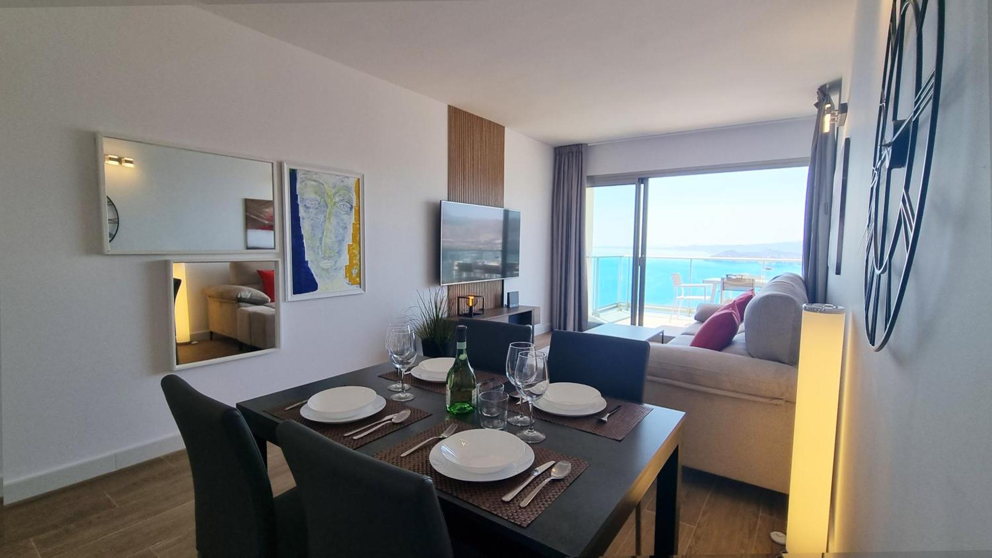 Skyscraper Apartment With Panoramic Views - Floor 38 Benidorm Zewnętrze zdjęcie