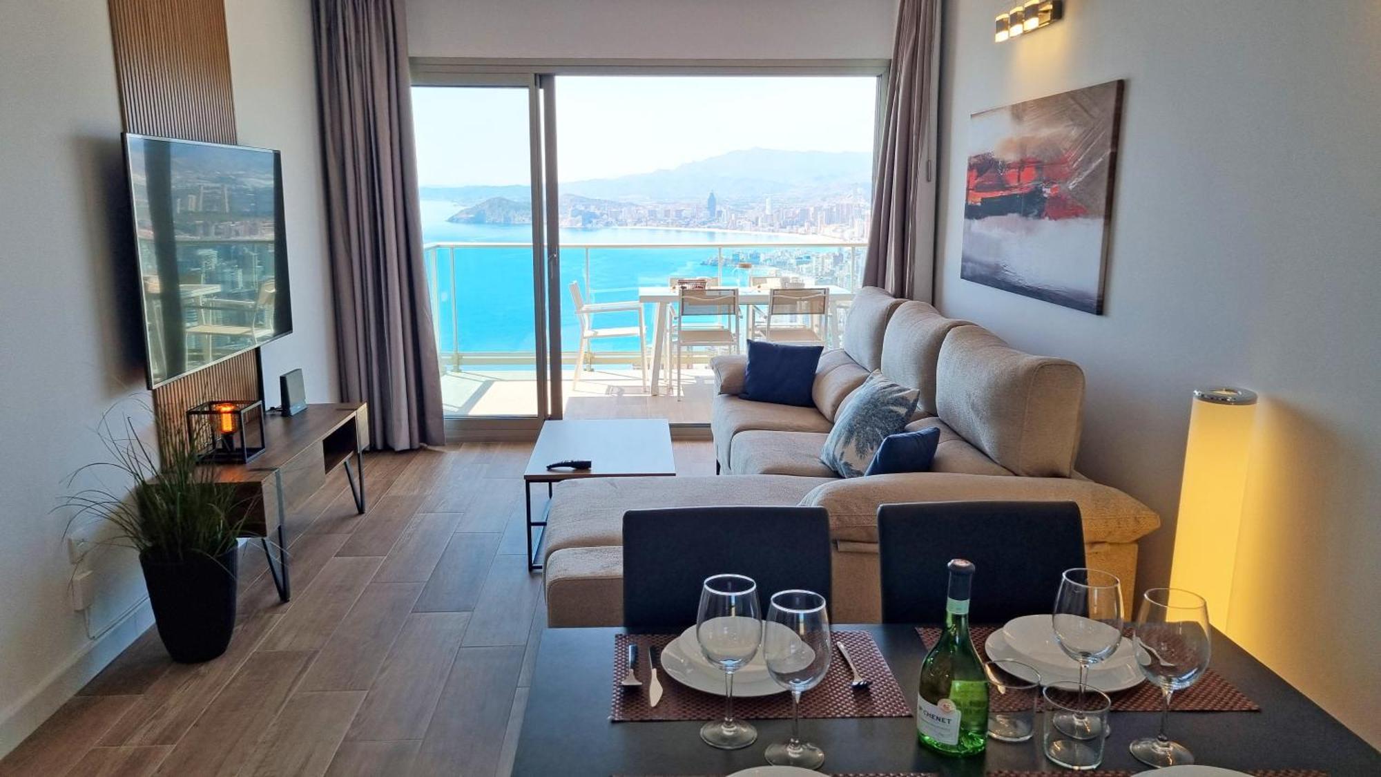 Skyscraper Apartment With Panoramic Views - Floor 38 Benidorm Zewnętrze zdjęcie