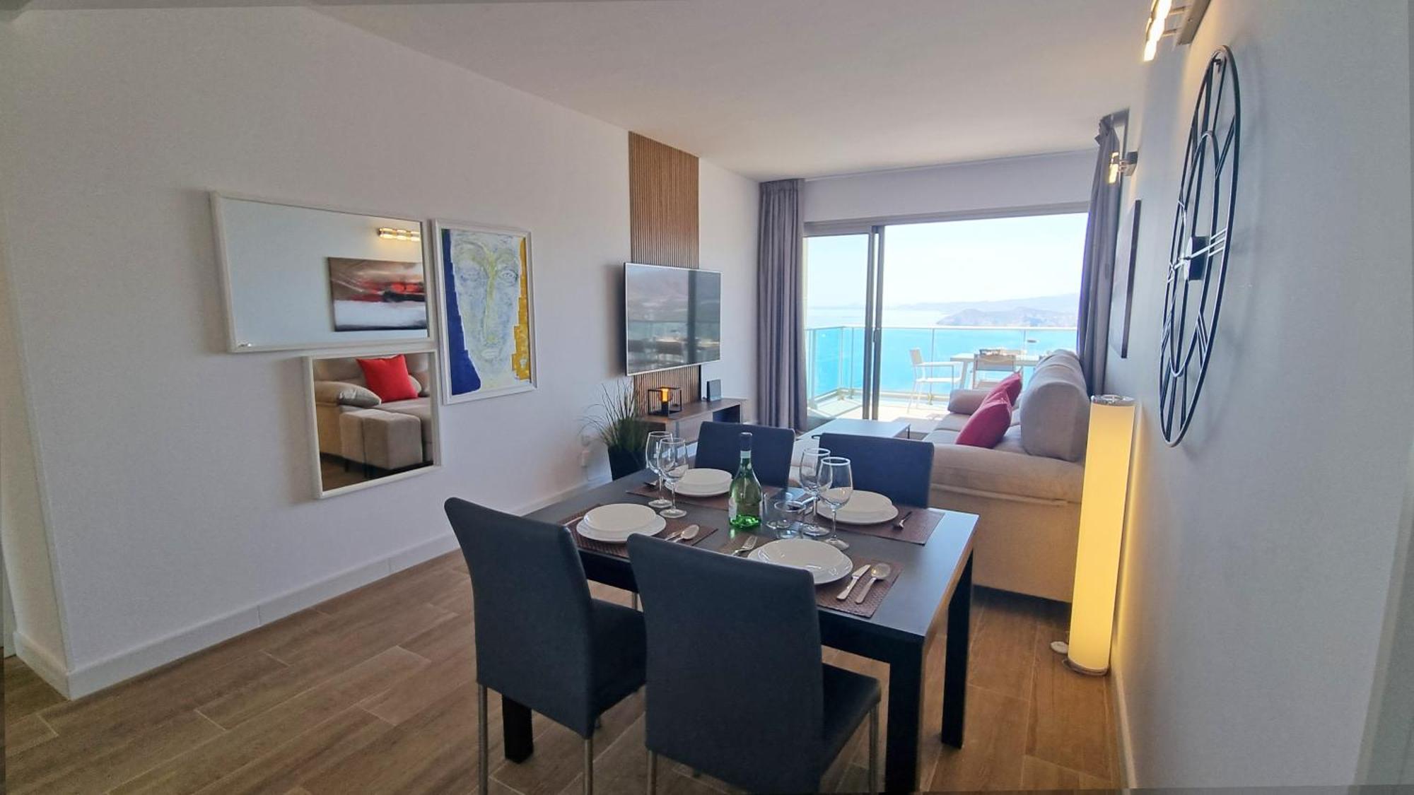 Skyscraper Apartment With Panoramic Views - Floor 38 Benidorm Zewnętrze zdjęcie
