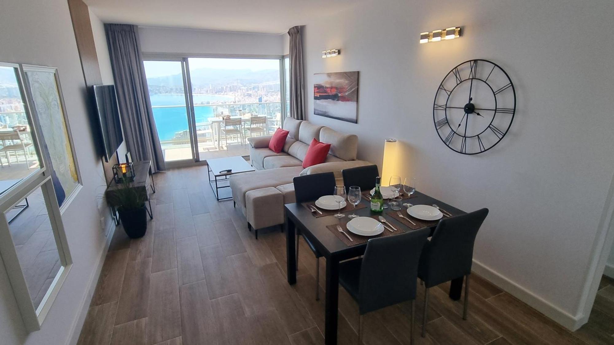 Skyscraper Apartment With Panoramic Views - Floor 38 Benidorm Zewnętrze zdjęcie