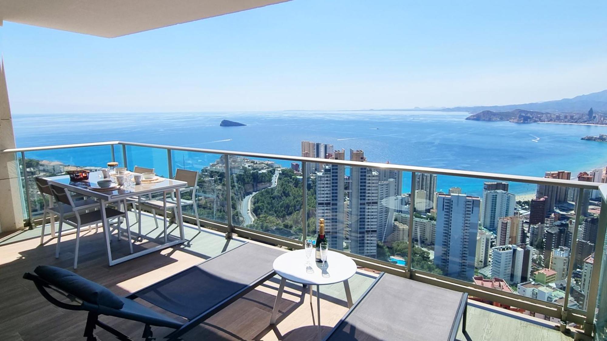 Skyscraper Apartment With Panoramic Views - Floor 38 Benidorm Zewnętrze zdjęcie